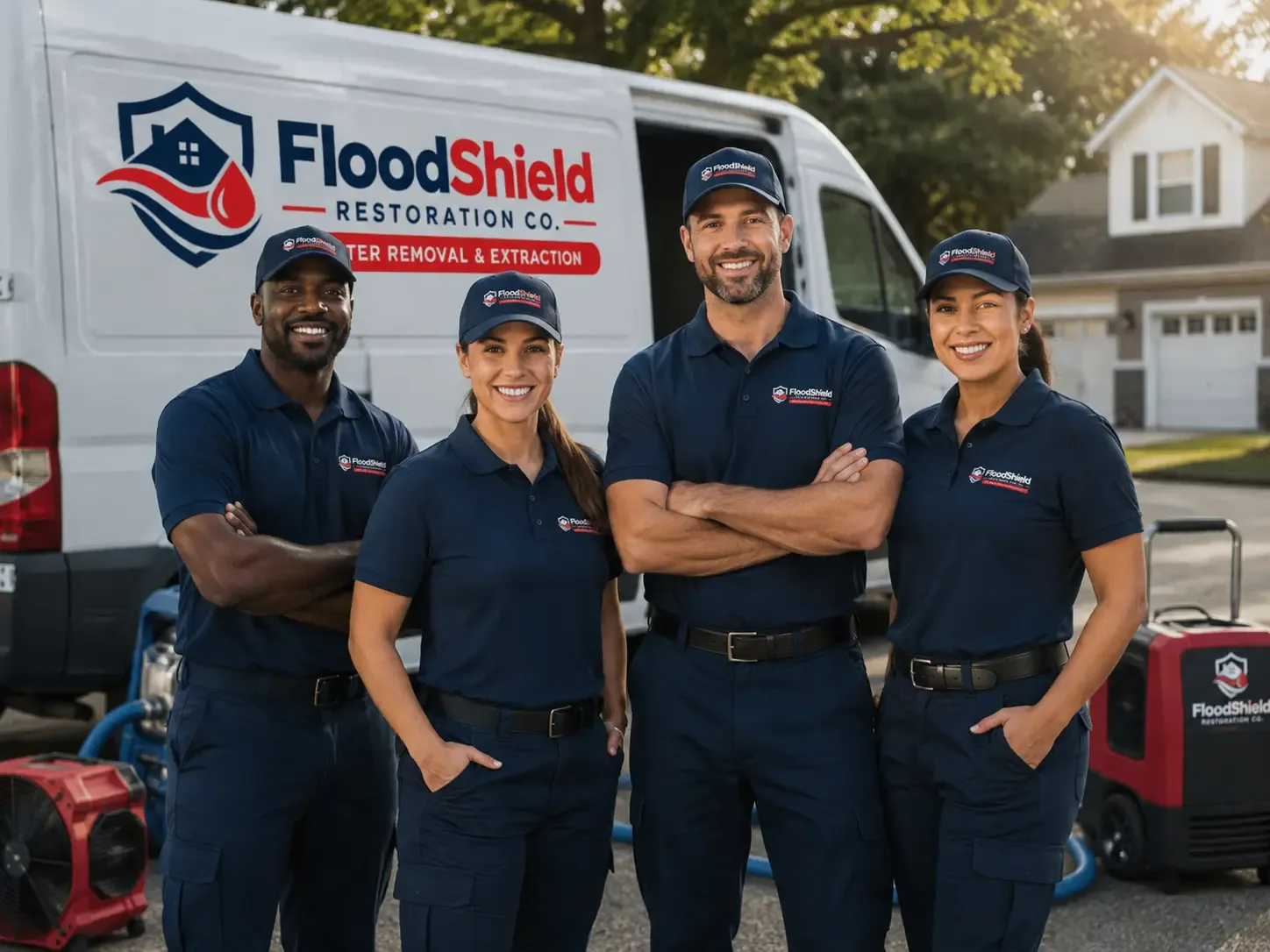 Flood Damage Restoration company in Maryland Line, MD